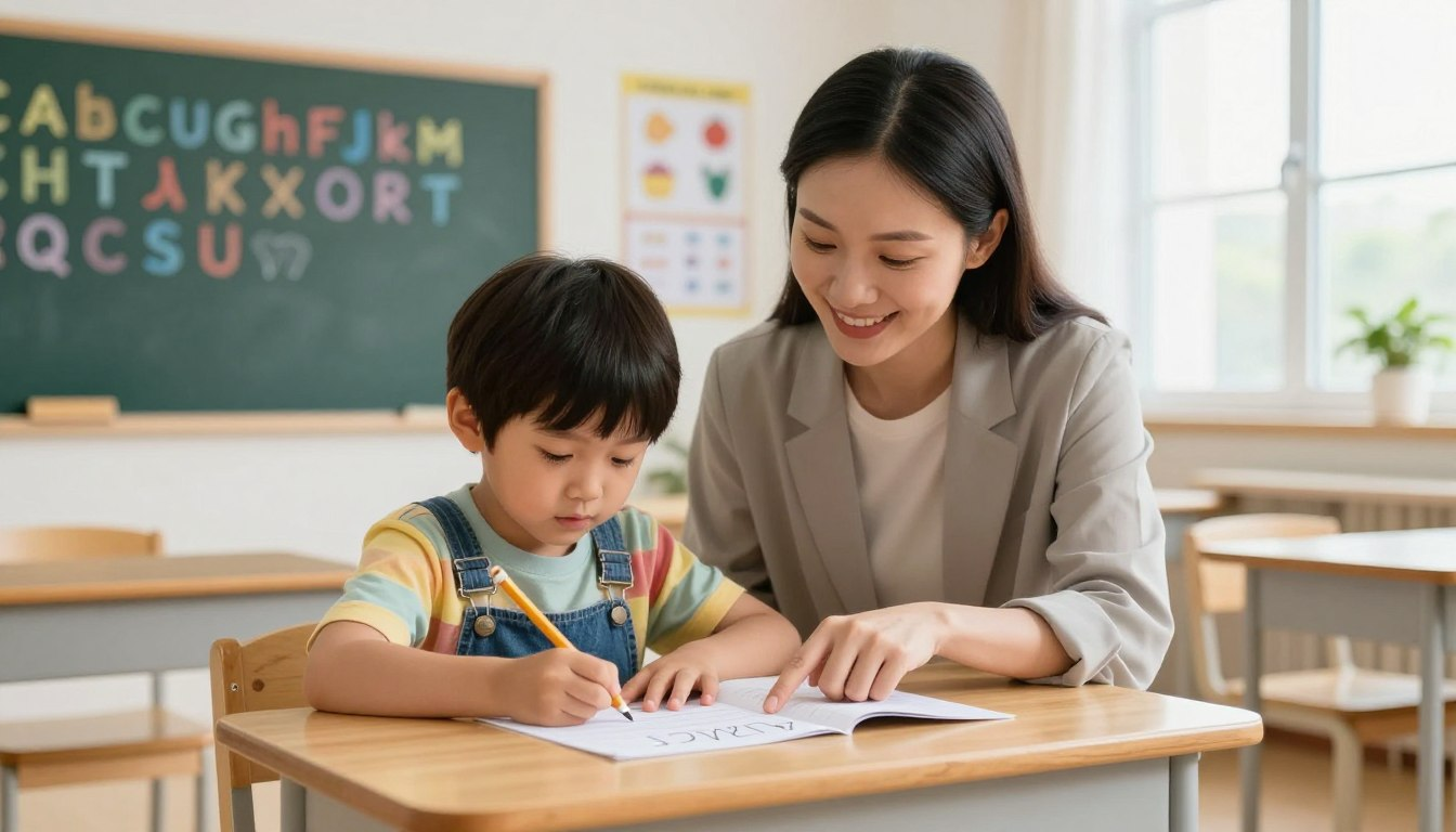 How to teach writing to a 5 year old