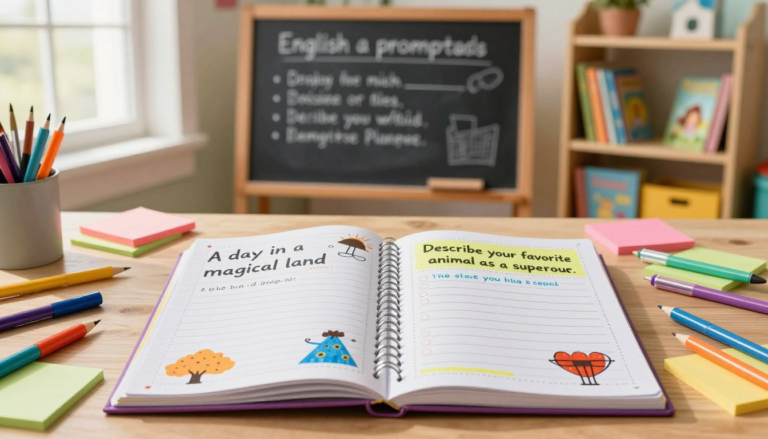 English writing prompts for kids 10+