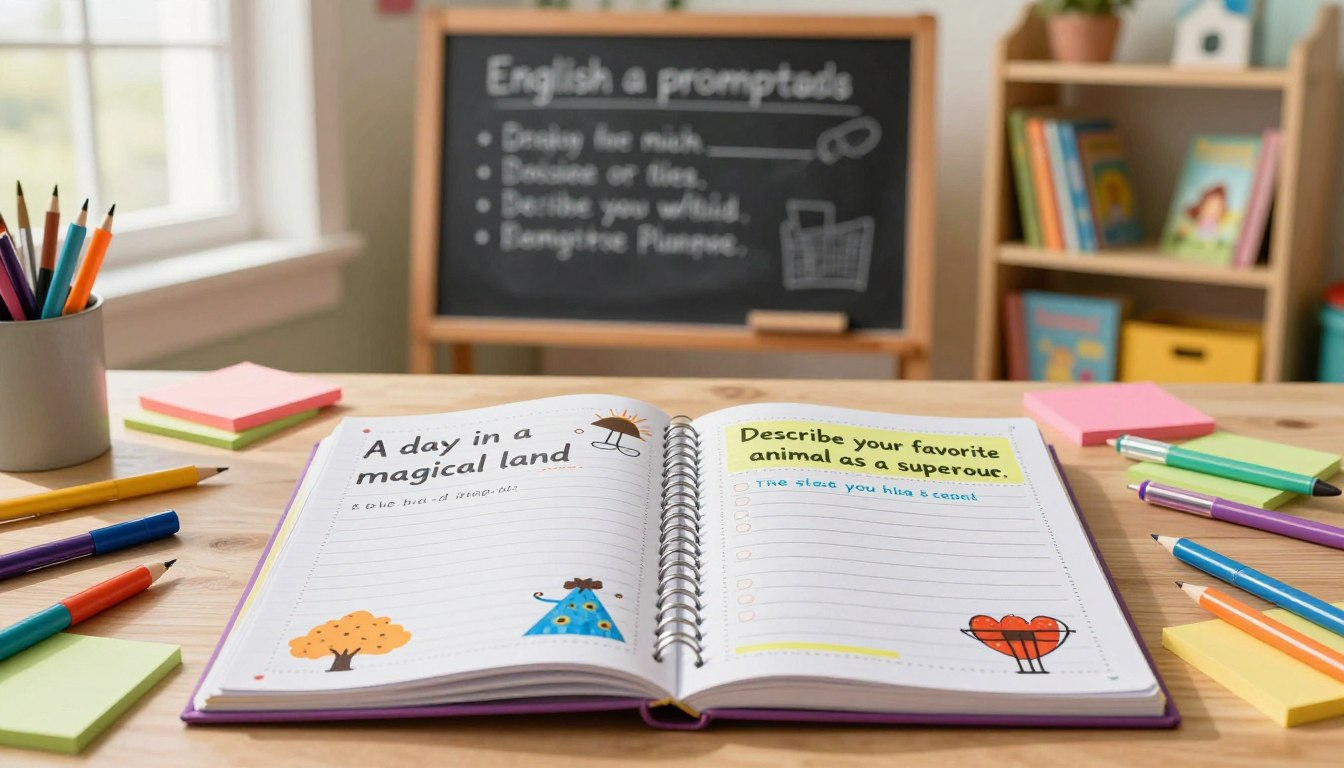 English writing prompts for kids 10+