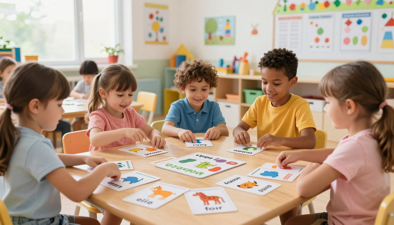 English vocabulary for kids 5 years old