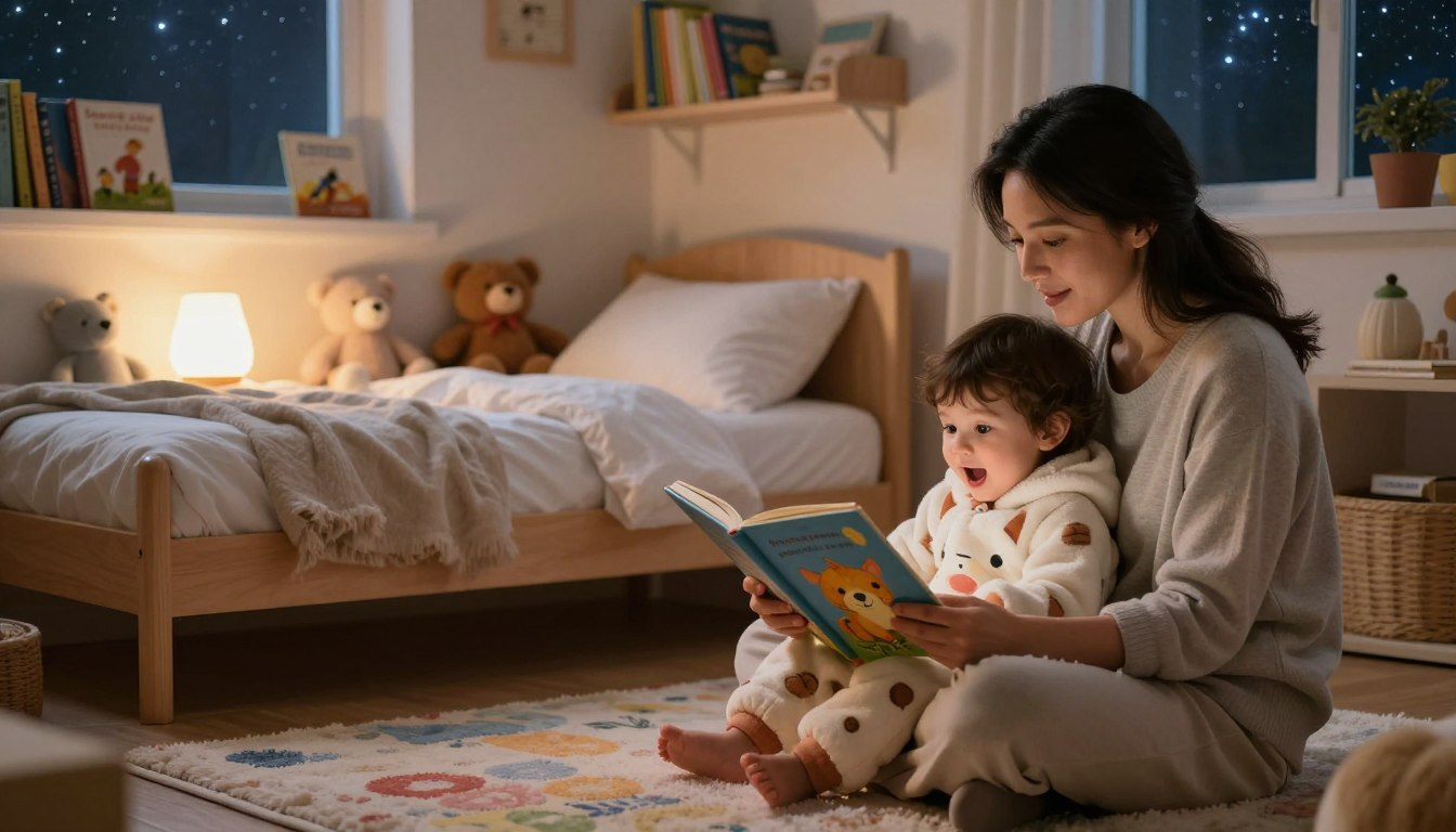 English bedtime routine for toddlers