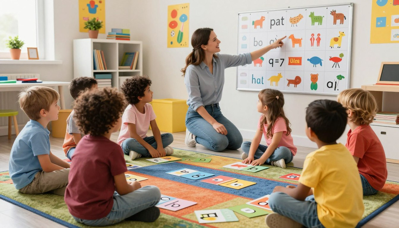 Phonics blending for 5 year olds